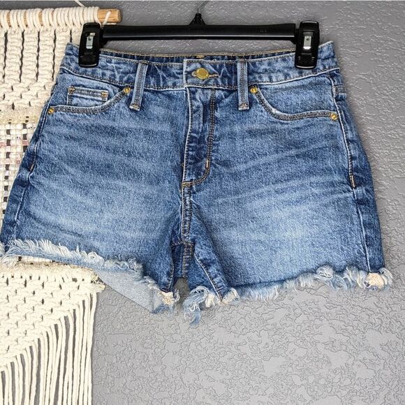 Denim Cutoff Shorts Universal Thread size 0 - Picture 3 of 9